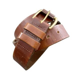 Mens L.L. Bean Leather Belt 30